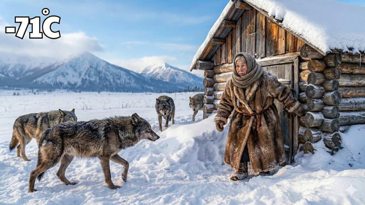 Blizzard at –77°C | She Lived Alone in Siberia for 3 Winters… Until a Starving Wolf Pack Arrived