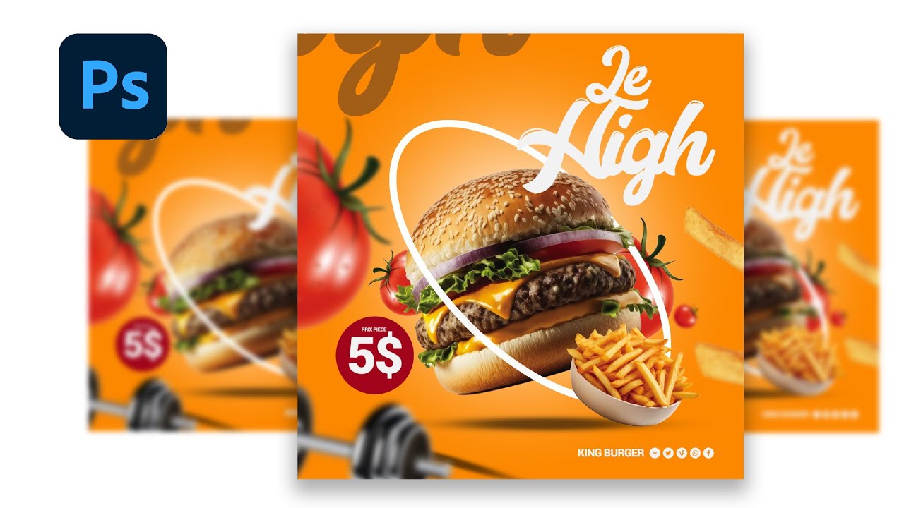 Comment créer une affiche avec Photoshop :   Voici une méthode rapide et facile
