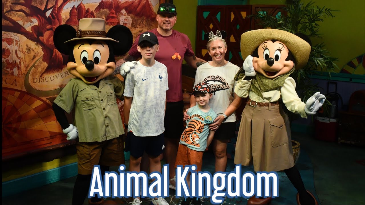 Florida July 2023 Animal Kingdom Part 1 | Logan's Birthday | Meet Mickey