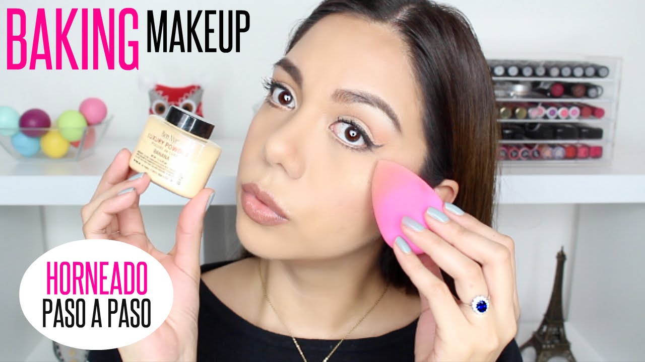MAQUILLAJE HORNEADO PASO A PASO | BAKING MAKEUP | BEN NYE BANANA POWDER | MARIEBELLE