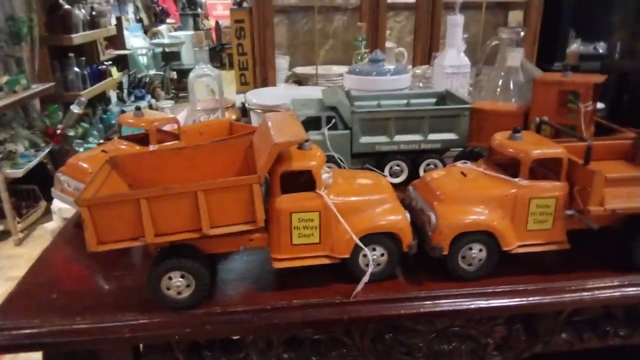 Old 1950's Tonka's @ Rusty Picker in Rusty Antiques
