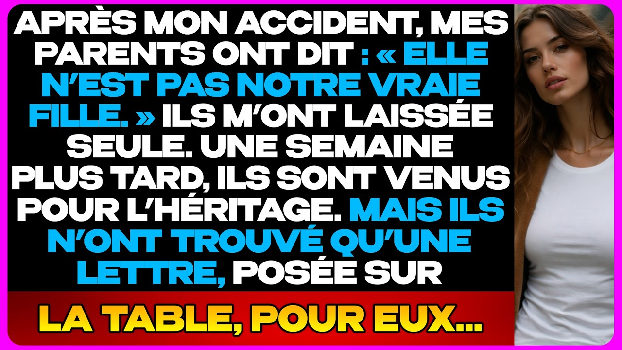 « Elle N’Est Pas Notre Vraie Fille » — Mes Parents L’Ont Regretté...