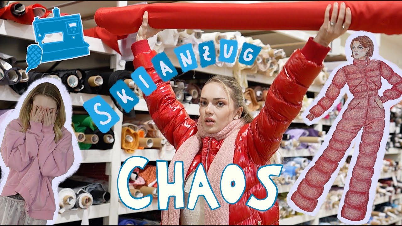 SCHAFFE ICH ES EINEN SKIANZUG ZU NÄHEN?!