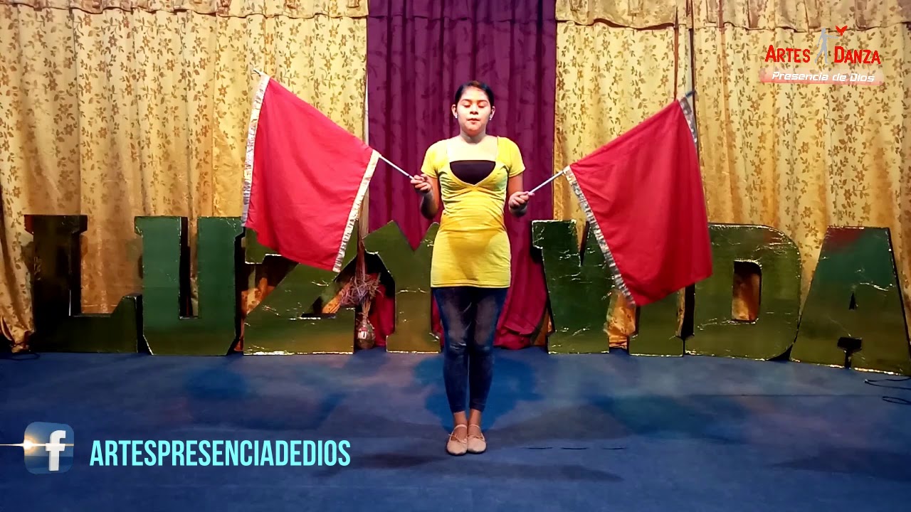 Anyi  Hernández - Rutina de Banderas - Ministerio de Danza y Artes Presencia de Dios