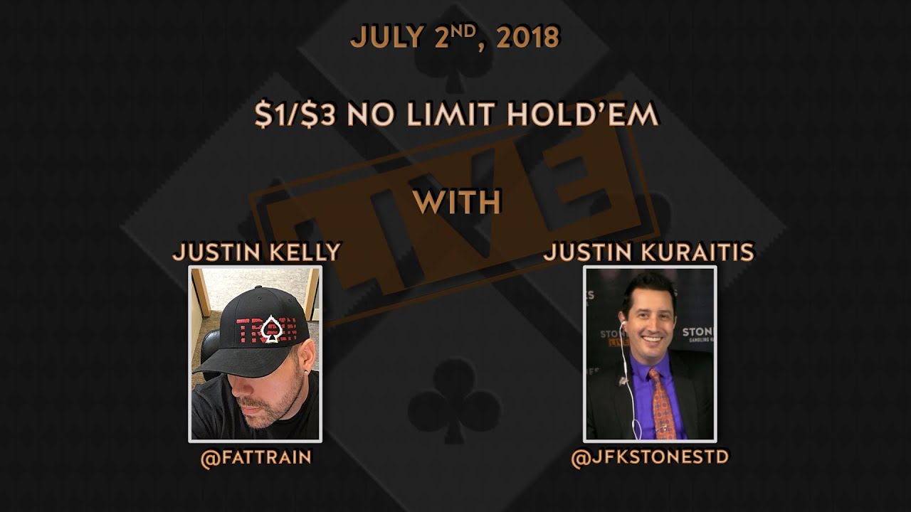 $1/$3 No Limit Hold'em with JK Squared
