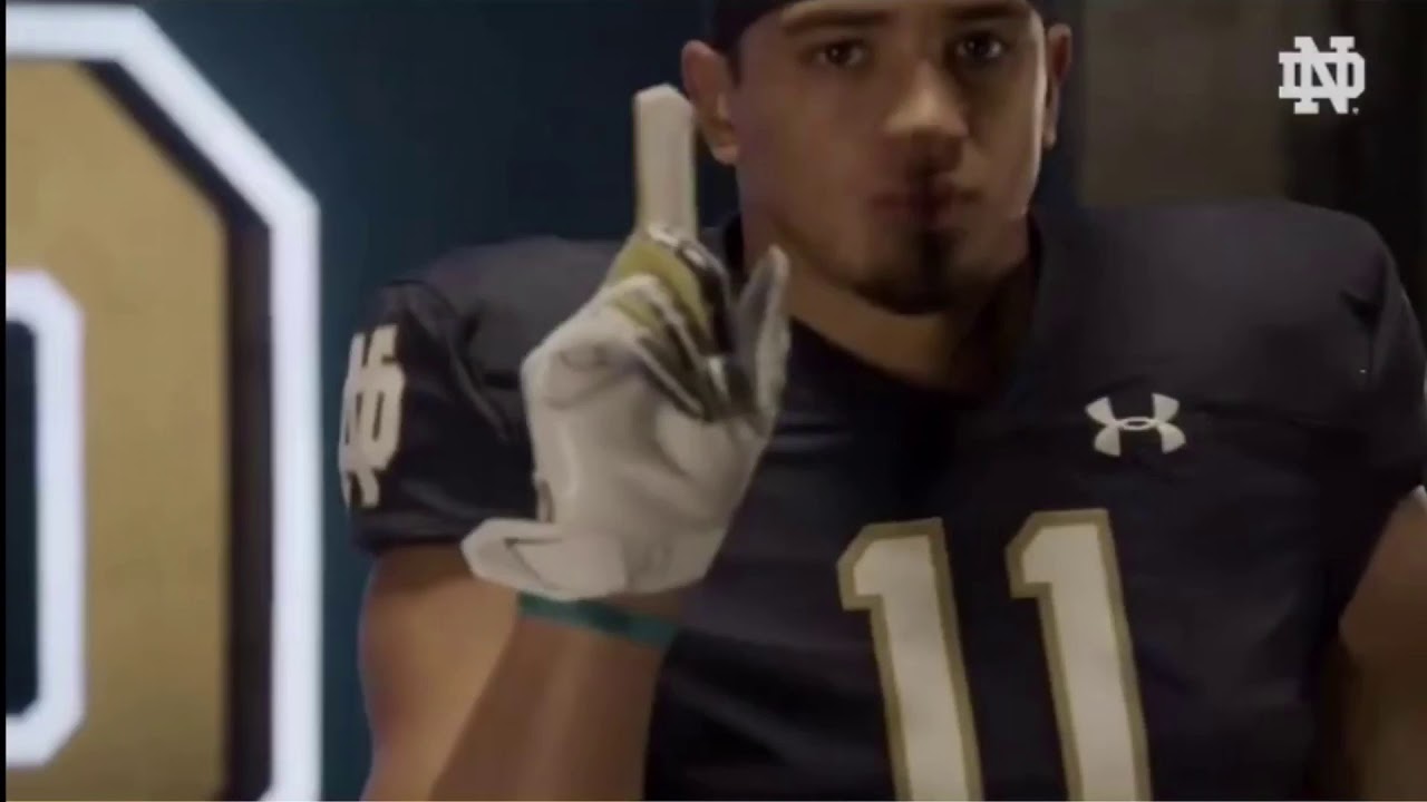 Alohi Gilman Notre Dame Highlights