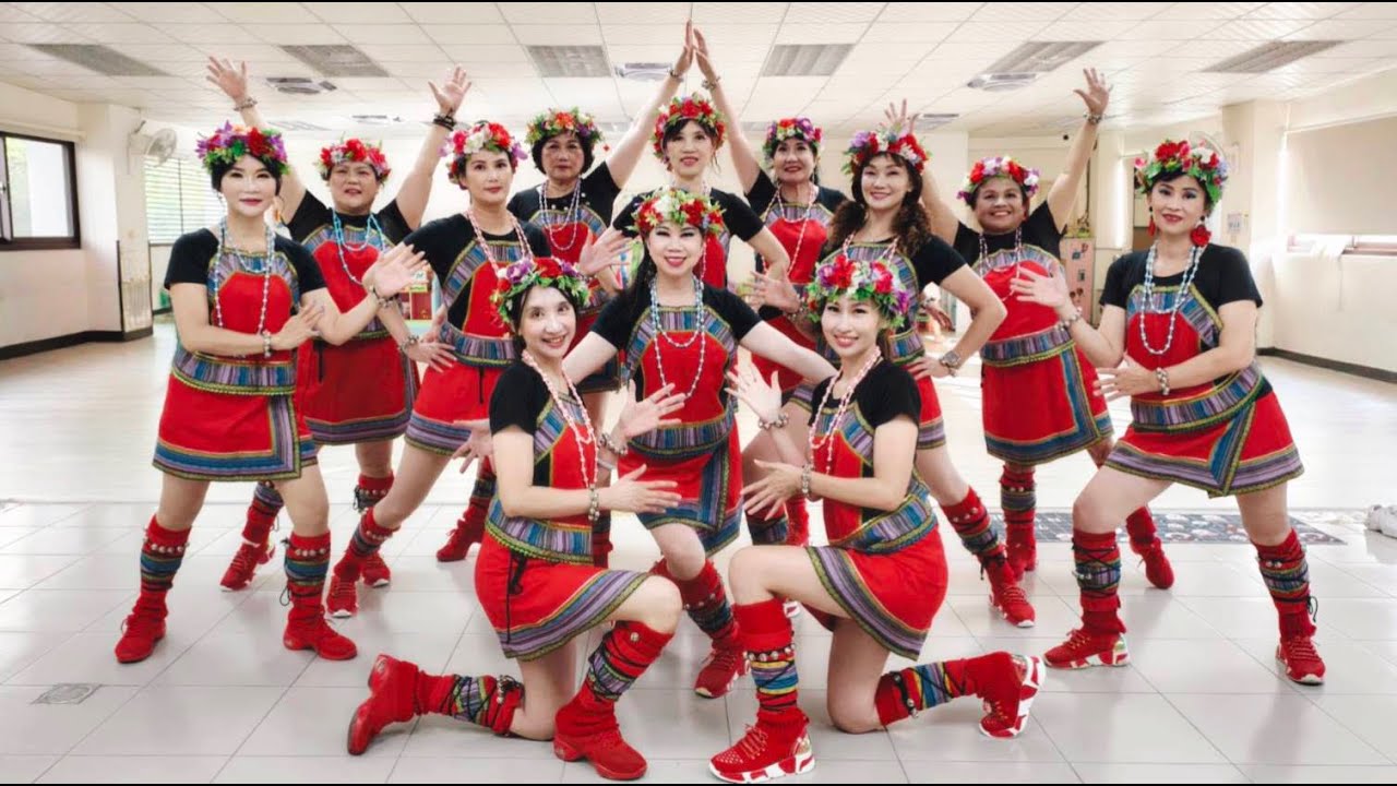 娜奴娃情歌(山地舞) 林秀霞老師(舞蹈教學) 歡樂成長營舞蹈班成果展