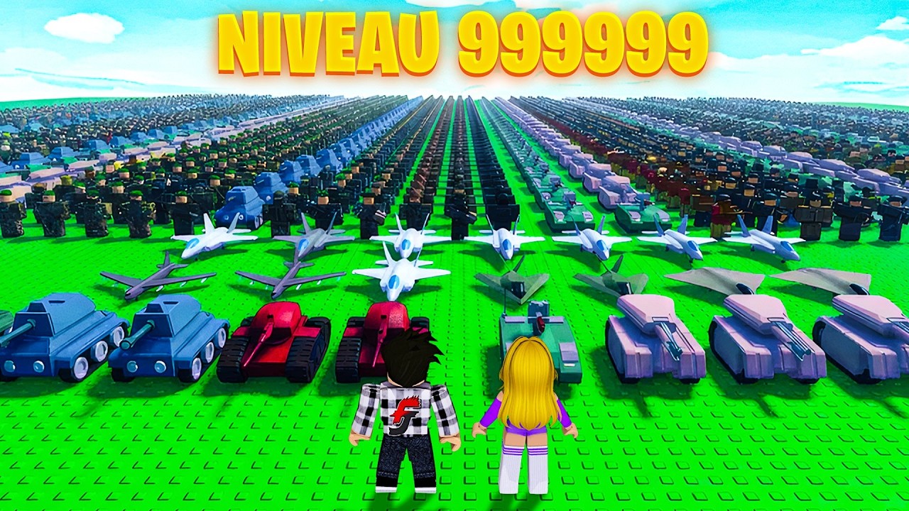 J’ai créé la PLUS GRANDE ARMÉE sur Roblox… 😱