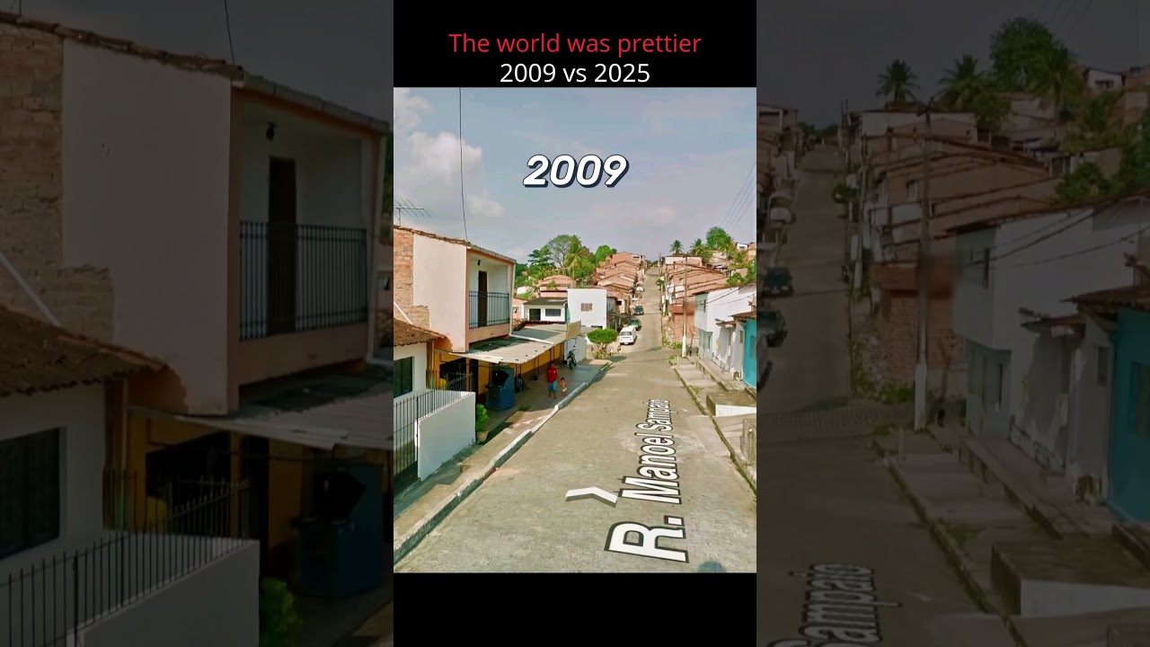 2011 vs 2025...😨 What happened here?#BeforeAndAfter #LostPlaces #ThenAndNow #nostalgia #shorts