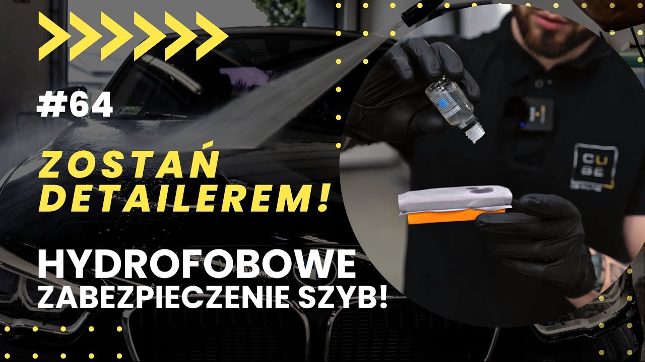 Zabezpieczenie hydrofobowe szyb - AQUA GLASS vs nowe GLACO DX | #64