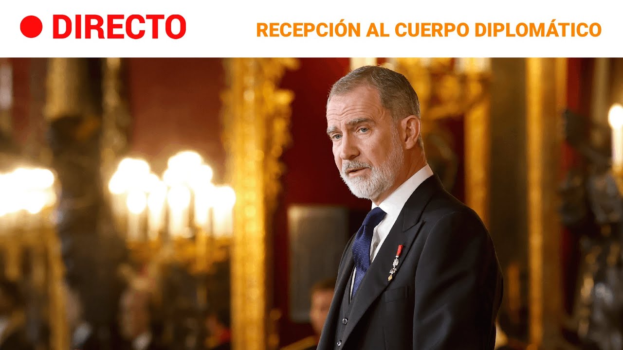 🔴 DIRECTO | Los REYES presiden la RECEPCIÓN al CUERPO DIPLOMÁTICO acreditado en ESPAÑA