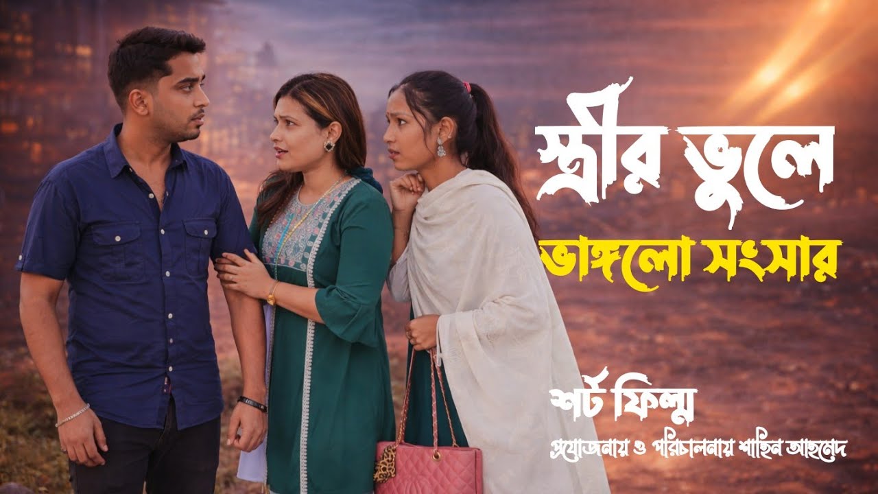স্ত্রীর টিকটক আসক্ত ভেঙে গেল সংসার#tstvbd