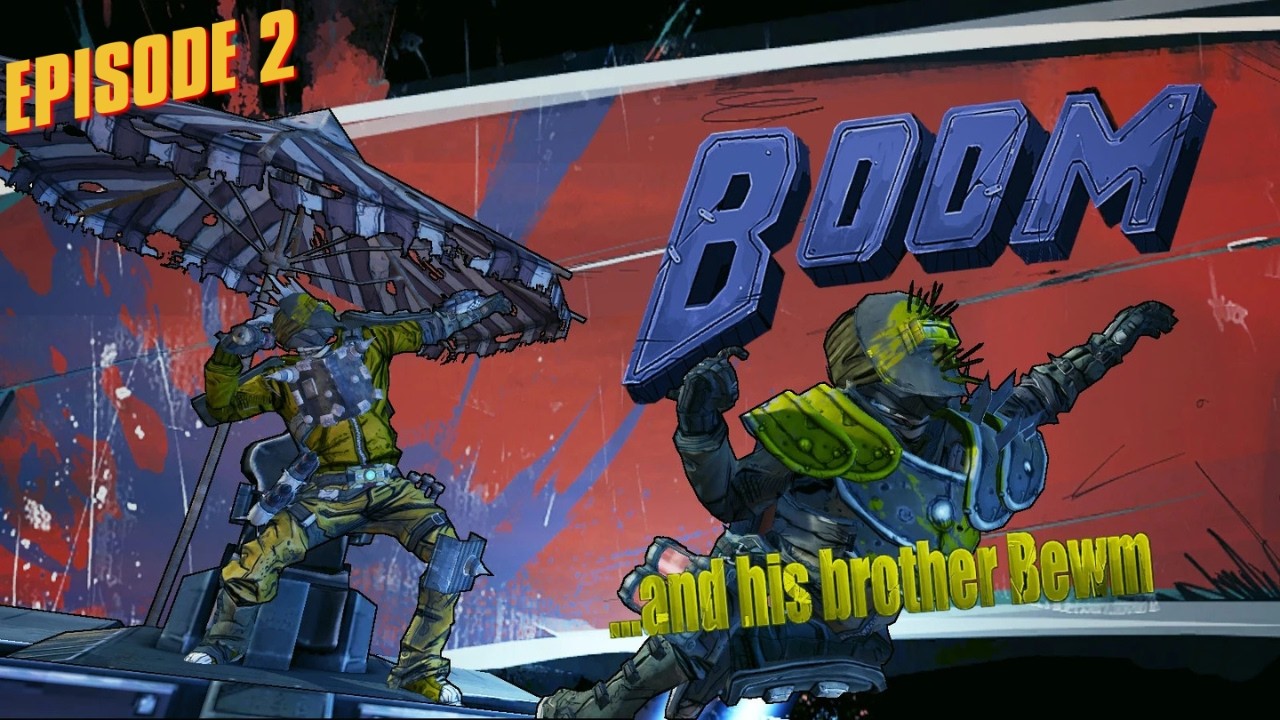 Borderlands 2 S01 Axton Level 1 to OP 10 - Episode 2 (Defeating Boom Bewm and Farming for a Diaub)