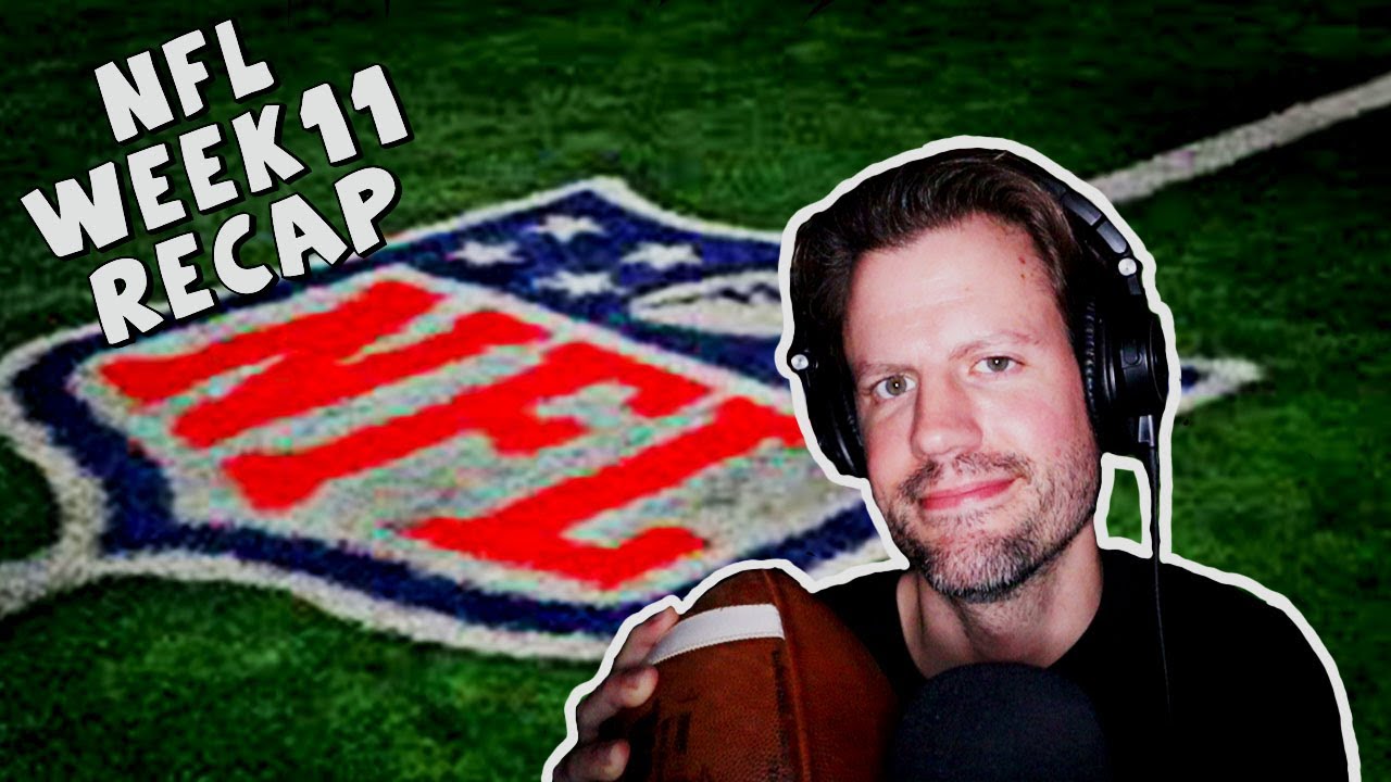 ASMR NFL Week 11 Recap | Whispered Ramble, Tapping, Scratching