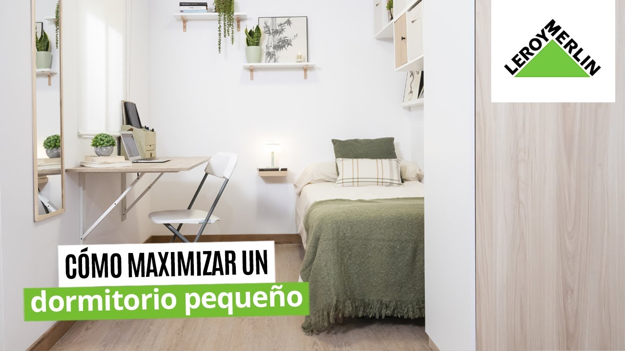 Cómo maximizar un dormitorio pequeño | LEROY MERLIN