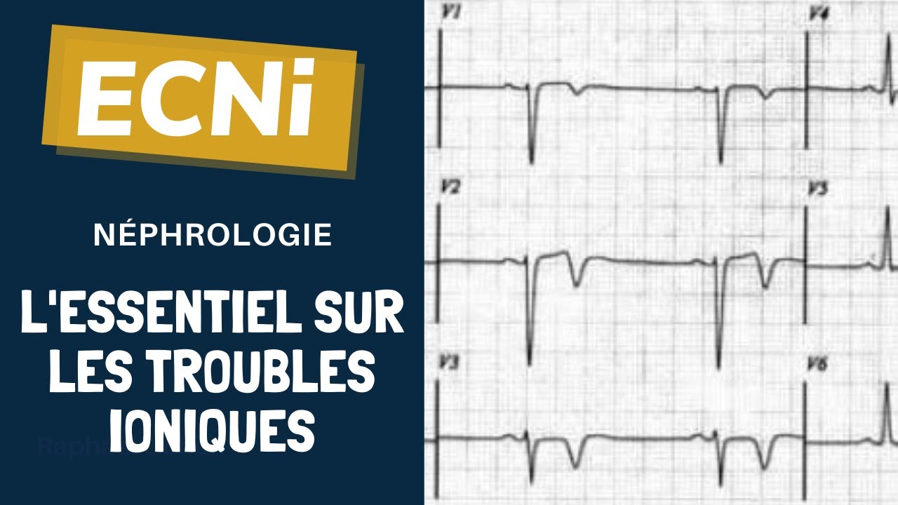ECNi – Néphrologie – L'essentiel à savoir sur les troubles ioniques
