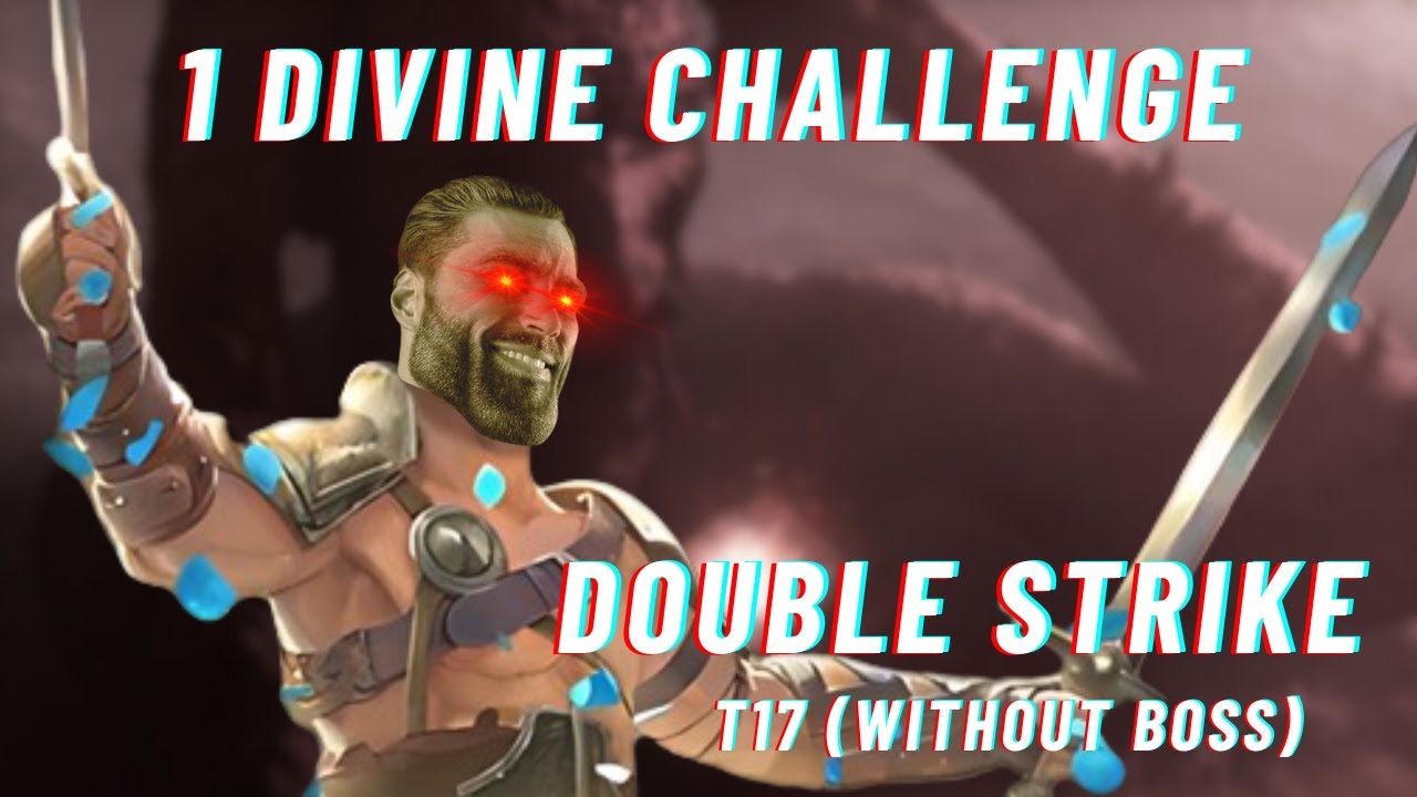 Double Strike Gladiator - 1 Div (158c) Challenge | PoE 3.25 Settlers
