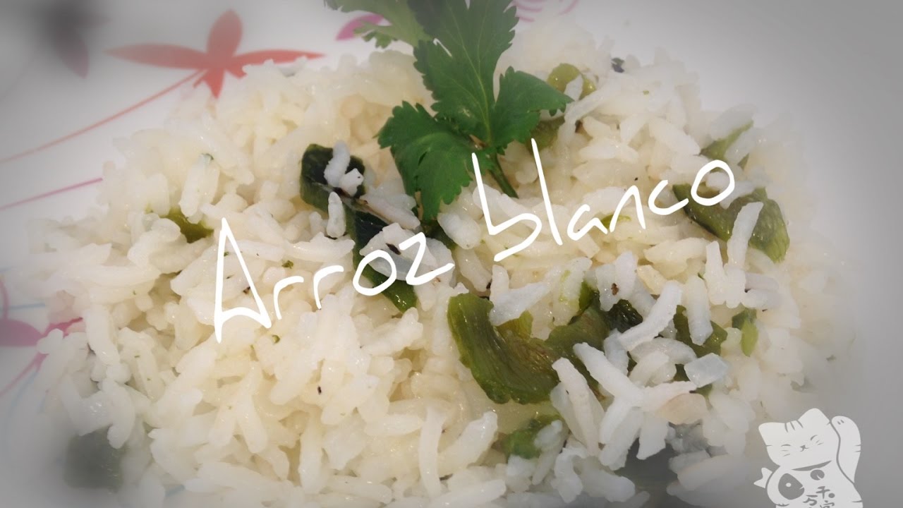 Arroz blanco vegano