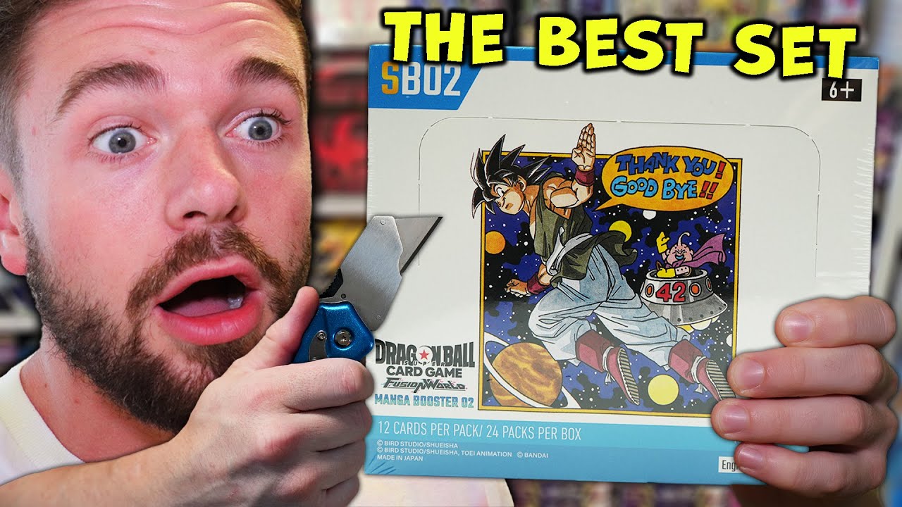 Я не могу перестать открывать Dragon Ball MANGA BOOSTER 2 КАРТЫ
