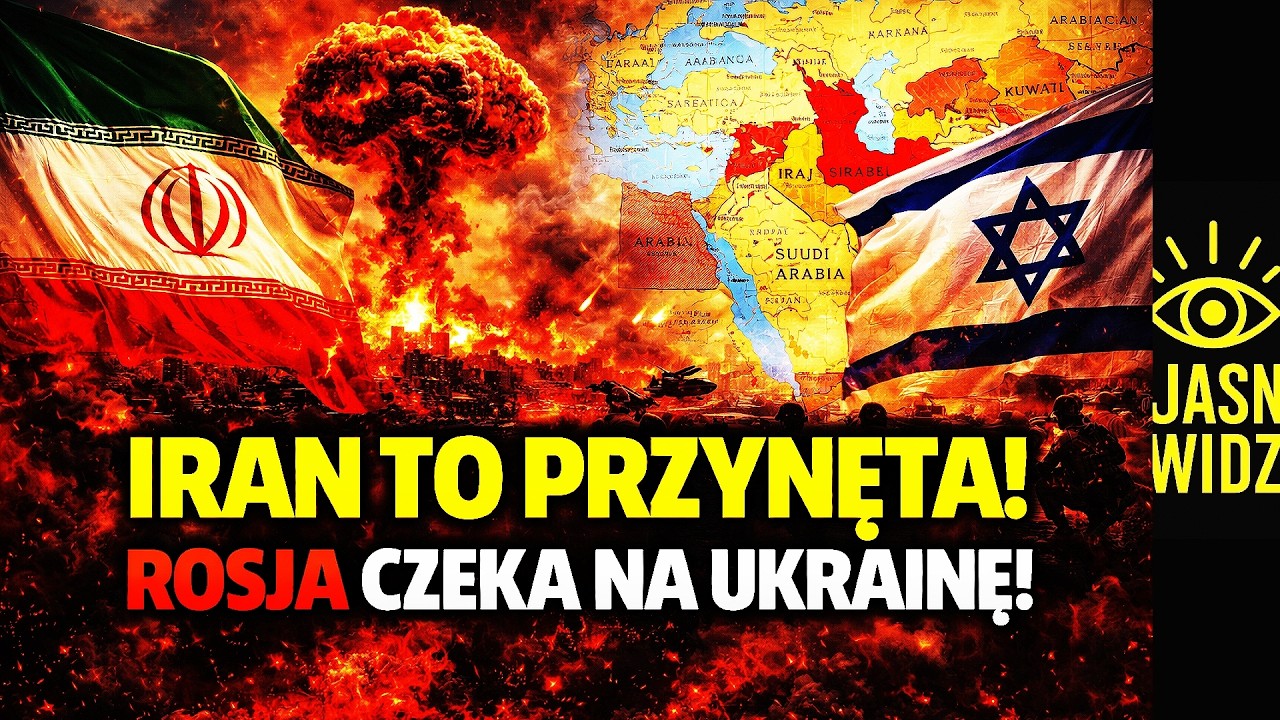 Iran to przynęta. Prawdziwa wojna czeka na Ukrainie - Wizja, która Cię obudzi! #jasnowidzodwojny