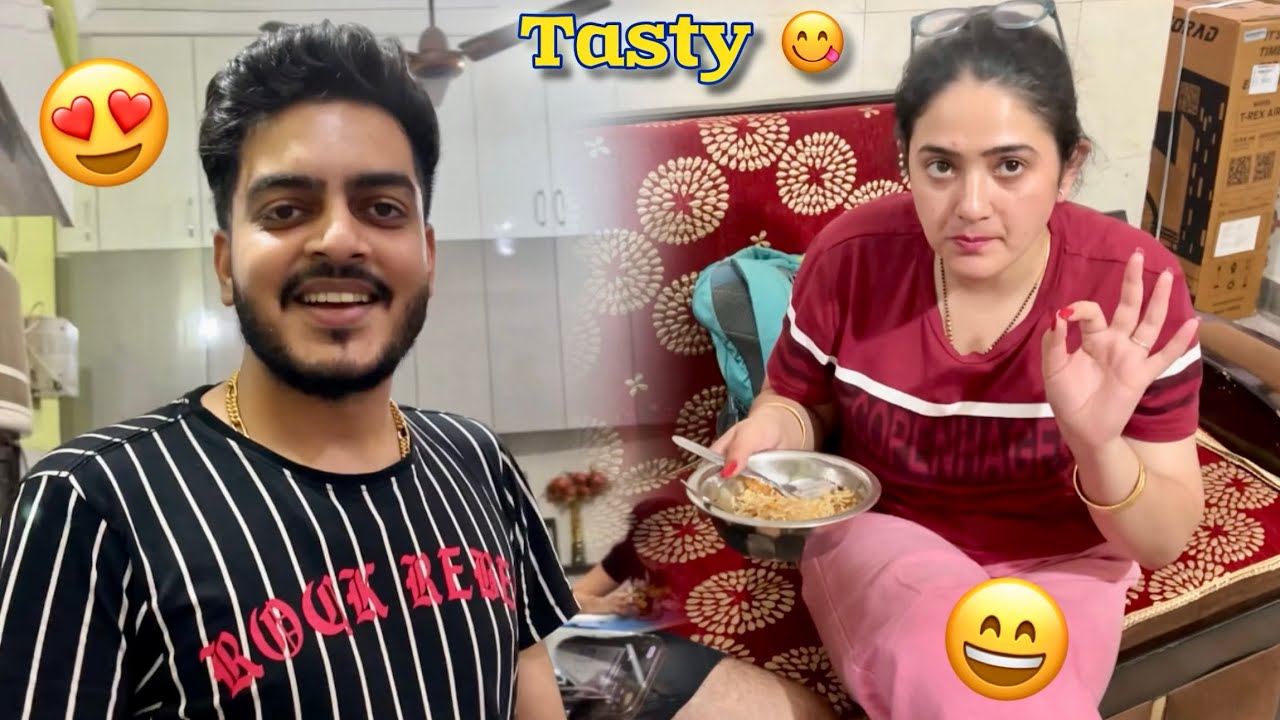 Rachit or Sibbu ko bs mere hi hath ka khana pasand hai😍😋