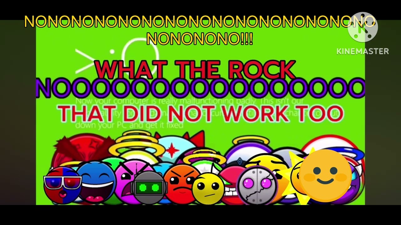 Windows 11 killscreen with 20 difficulty faces but Emoji!