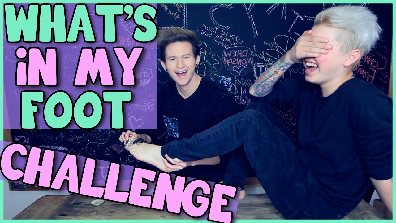 WHAT’S IN MY FOOT CHALLENGE W/ SAM POTTORFF