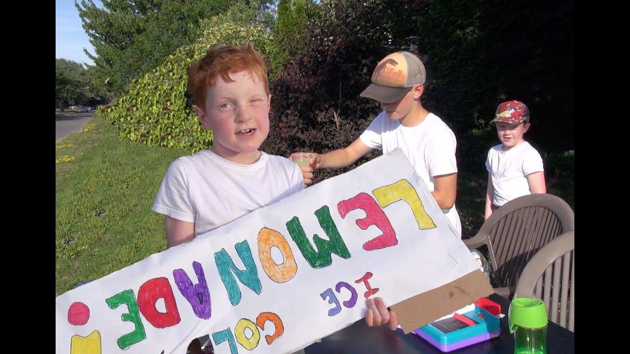 Settin' Up a Lemonade Stand and making BIG BUCKS! - e73