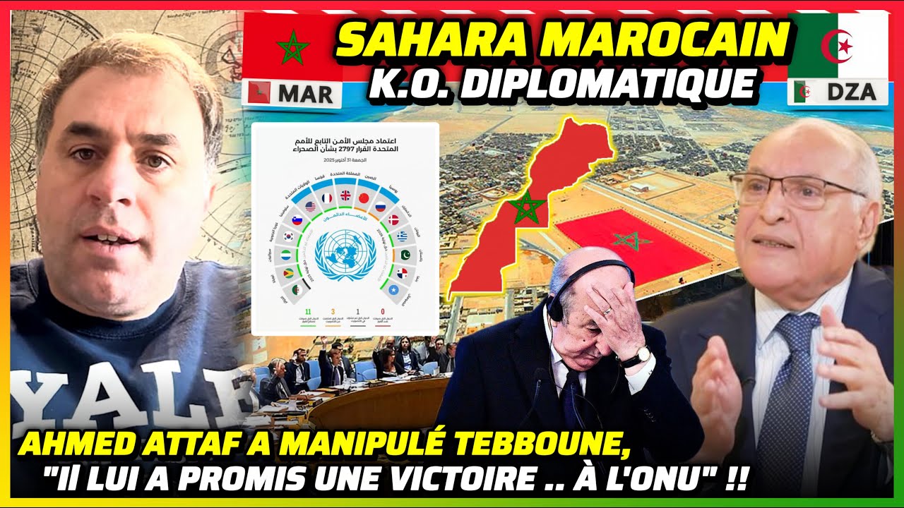 Maroc, Sahel et Sahara "Occidental" : Tebboune a été Manipulé .. Par Attaf !! 
