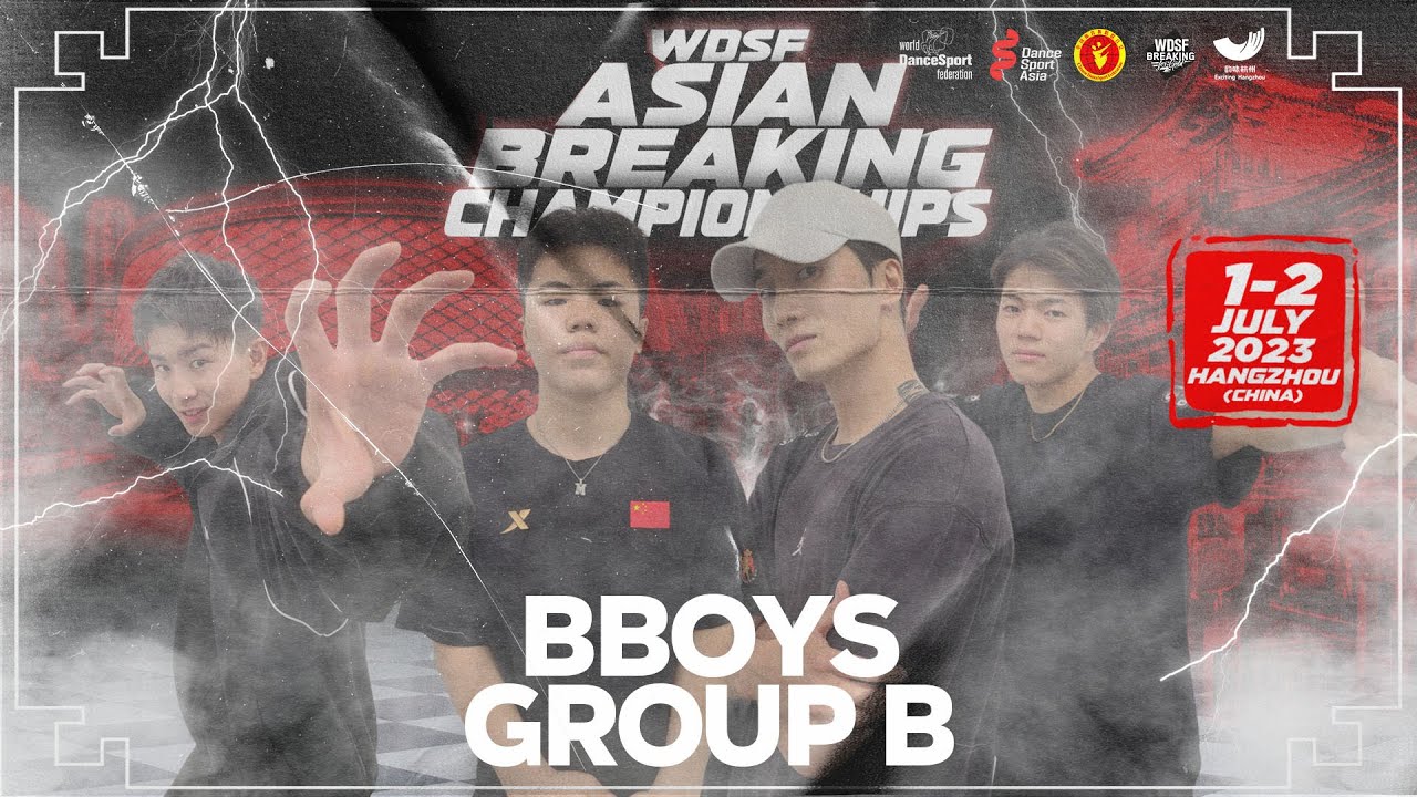 Hiro10 - Wing - Monkey Z - Lilbom  ► GROUP B BBOYS  ► ASIAN BREAKING CHAMPIONSHIPS 2023