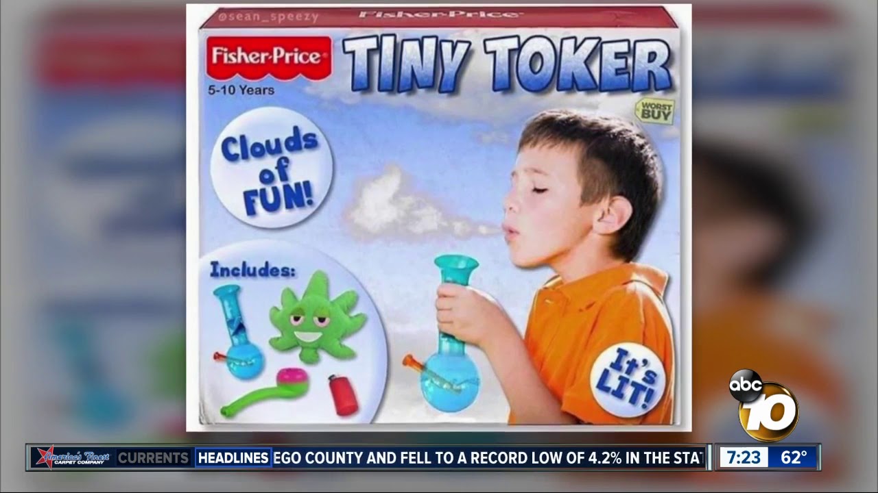 Fisher Price pot-smoking toy?