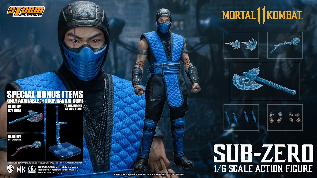 1/6 Scale Sub-Zero Action Figure