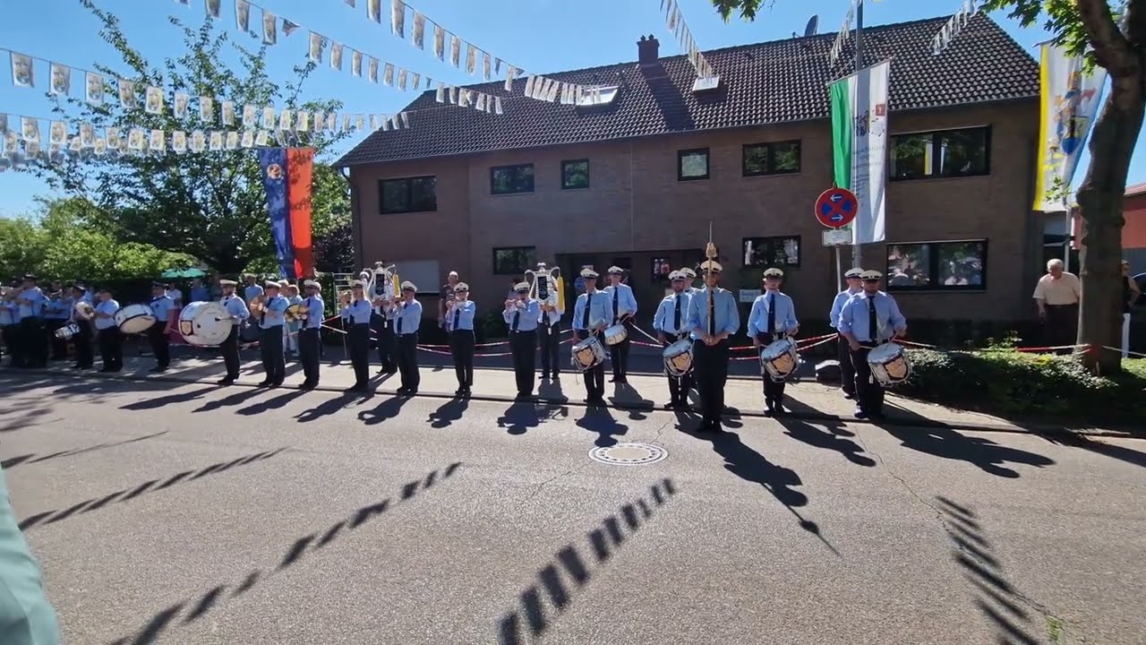 Tambourkorps Neuenhausen Bundesschützenkapelle Neuss Schützenfest Königshoven 2023 Straßenfest