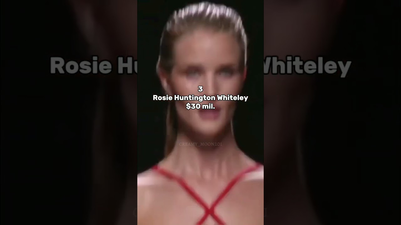 top 5 highest paid #model in #2024 #runway #fashion #kendalljenner #giseleb&uuml;ndchen #gigihadid #fyp