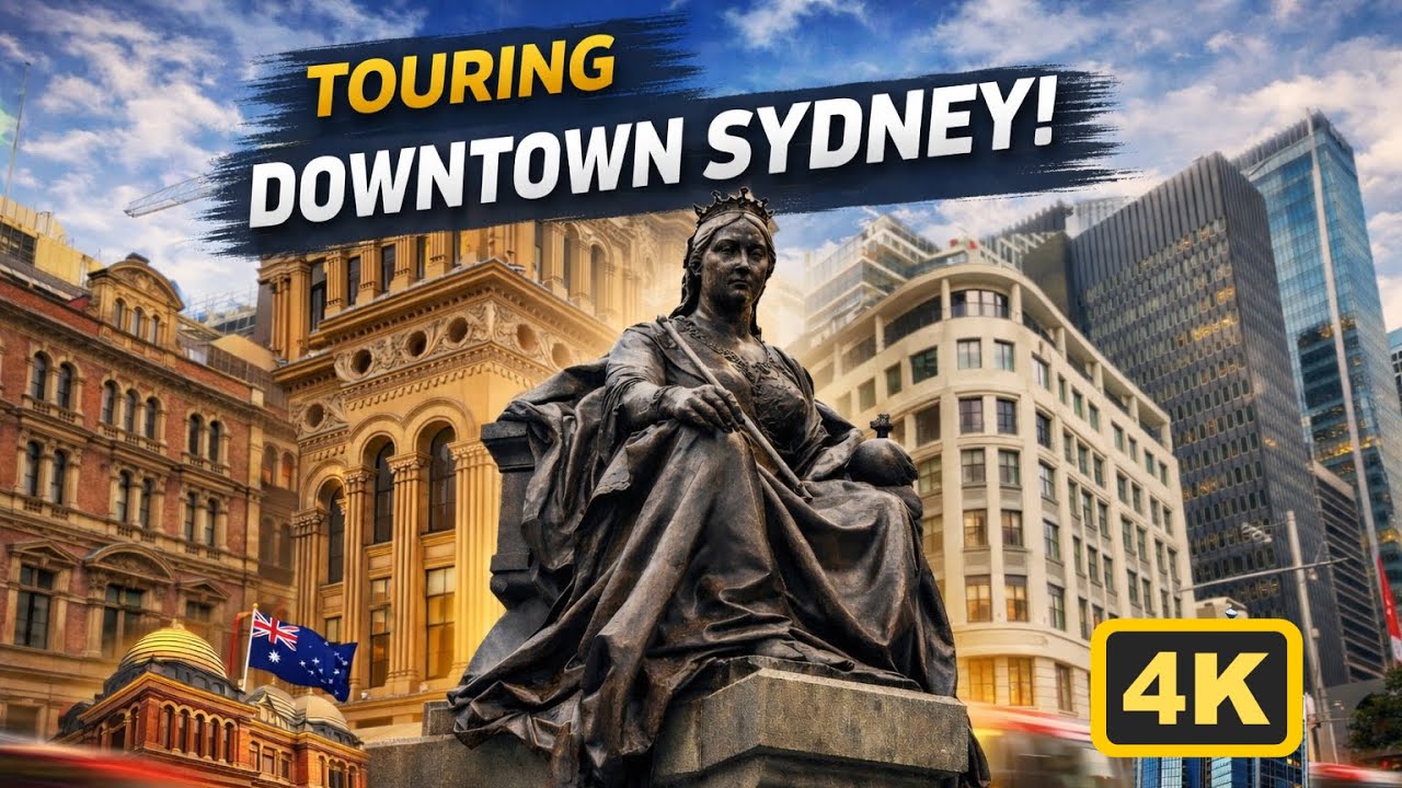 Exploring Sydney City Center 🇦🇺 | 4K Walk 2026 