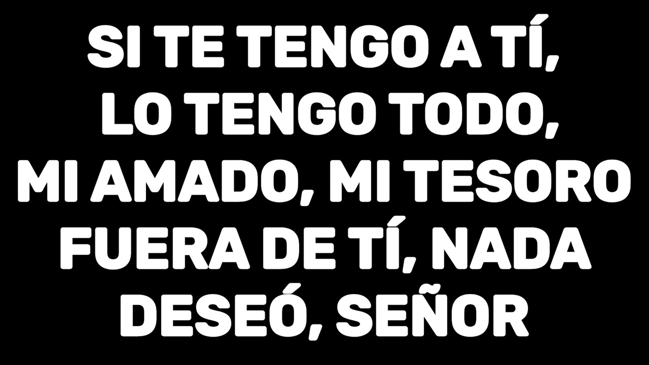 CRISTO JESÚS, ERES MI PLENITUD KARAOKE