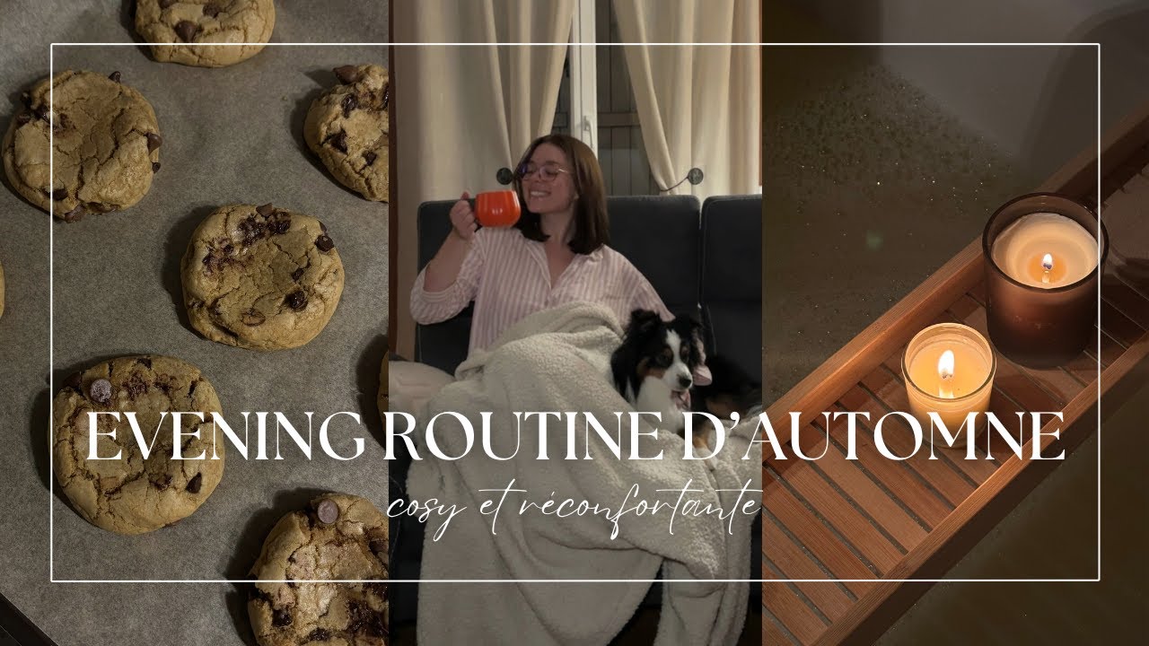 EVENING ROUTINE D'AUTOMNE 🍂 | soirée solo cosy & réconfortante
