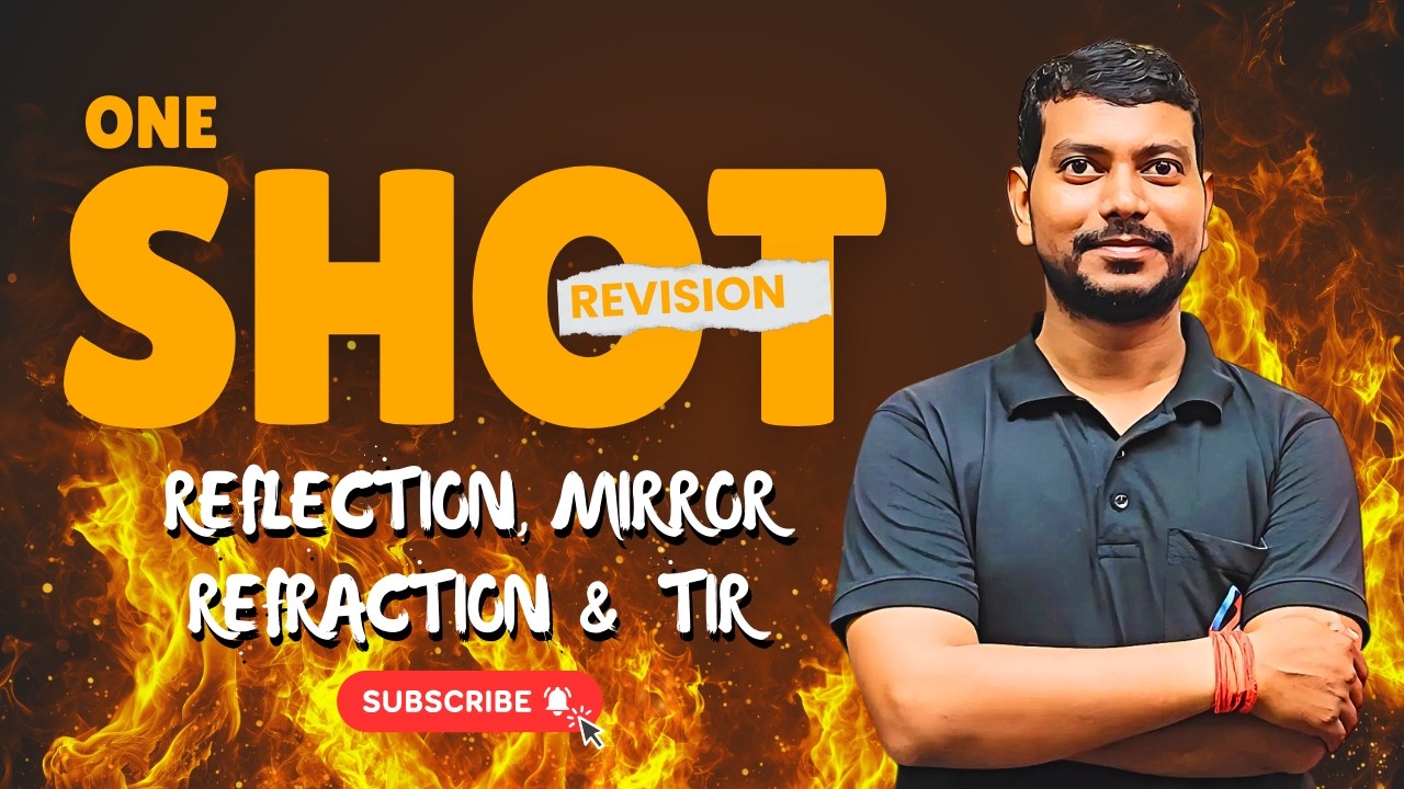 12th Physics One Shot Revision | Reflection, Mirror, Refraction & TIR | Optics | AMBITION | Nawada
