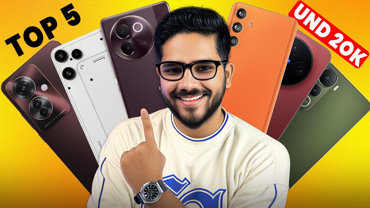 Top 5 Budget Phones ₹20K 🔥 OPPO, iQOO, Motorola, Samsung, OnePlus (2026)