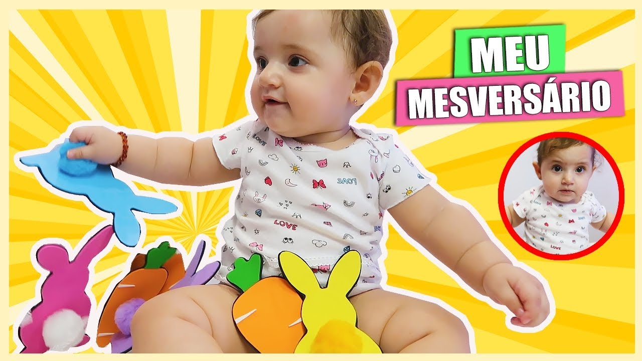 MEU MESVERS&Aacute;RIO | FIZ 9 MESES | @OMundoDaManuh