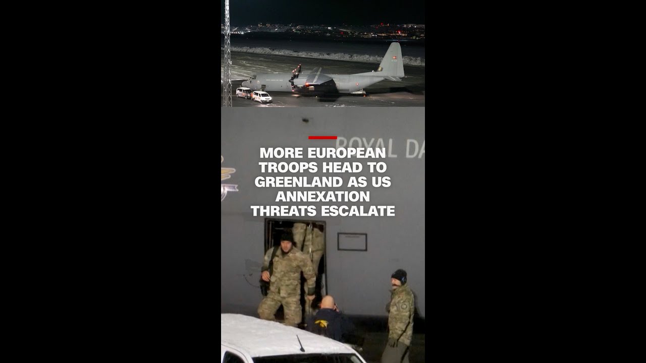 More European troops head to Greenland as US annexation threats escalate