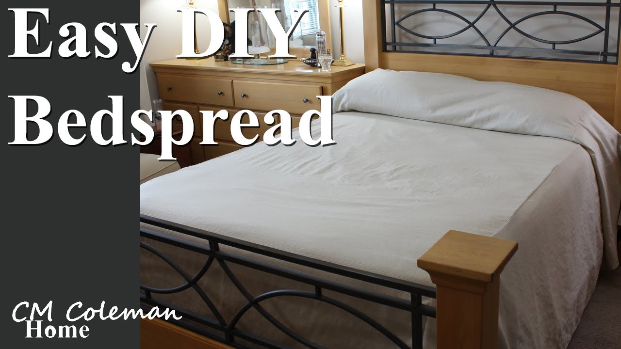 Simple DIY Bedspread