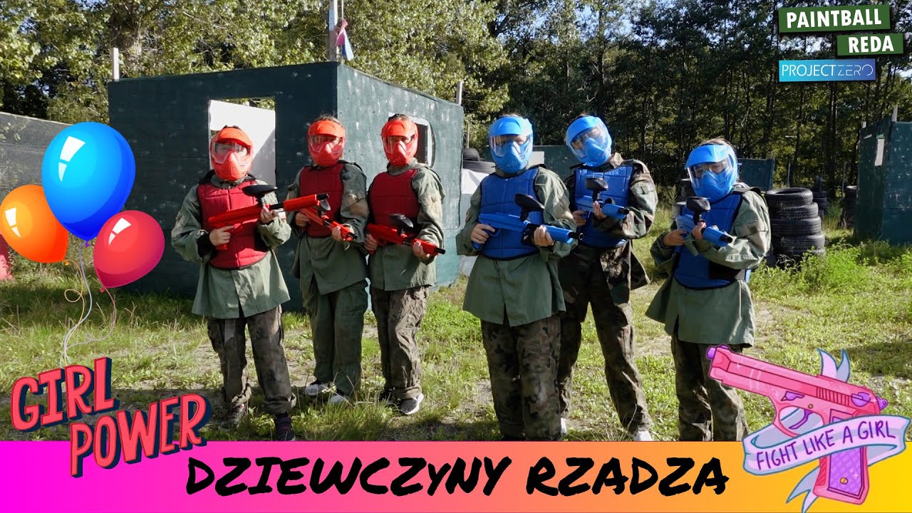 KTO POWIEDZIAŁ, ŻE DZIEWCZYNY NIE MOGĄ GRAĆ W PAINTBALL❓