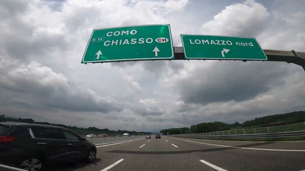 Italy: A8/A9 Milano - Lago di Como