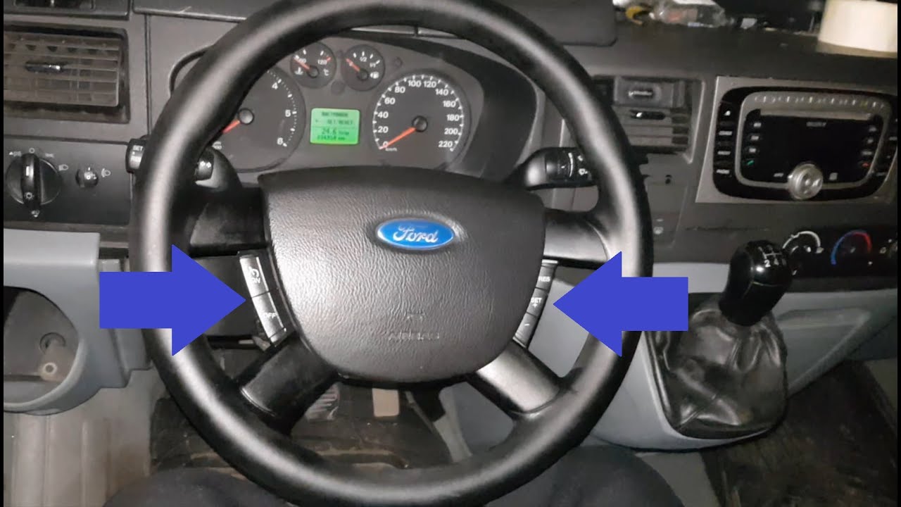 Круиз контроль на Ford Transit и Tourneo своими руками