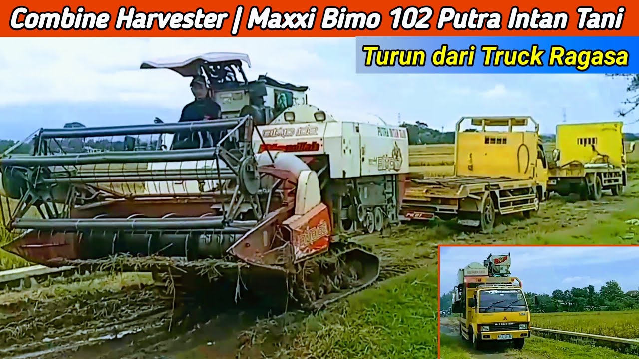 Kombi Bimo 102 Putra Intan Tani Turun dari Truck Ragasa 