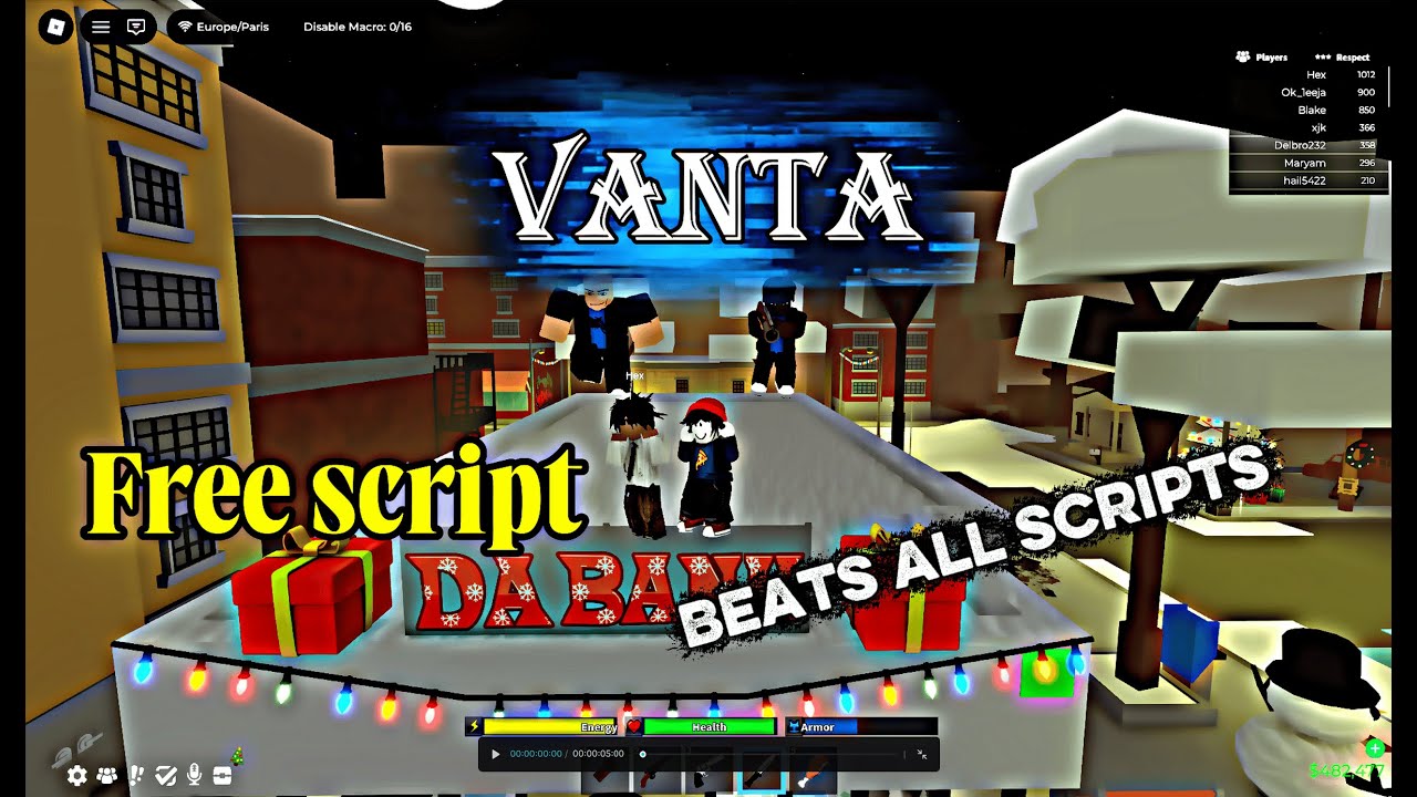 Vanta - Da Hood Stand Script (Beats all scripts) *XENO SUPPORTED*