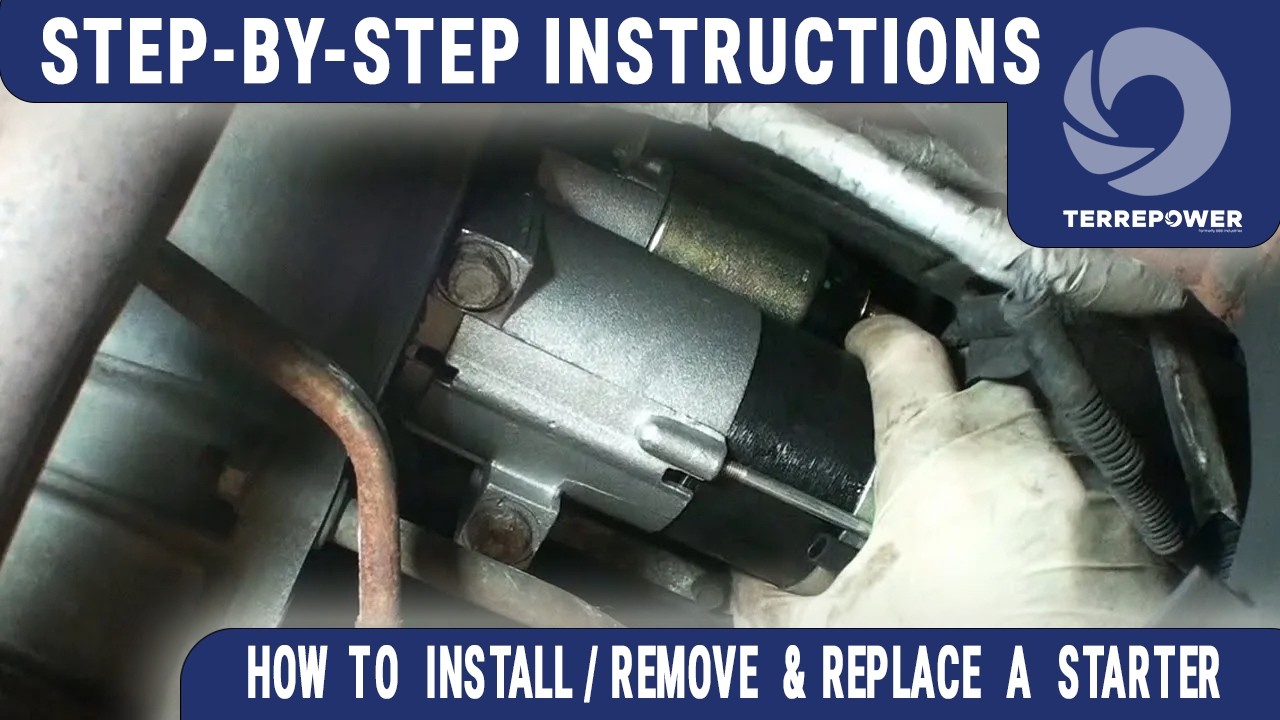 How to Install / Remove & Replace a Starter