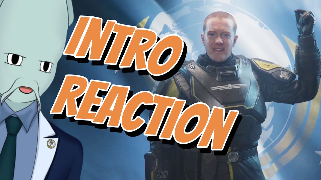 Helldivers 2 Intro Cinematic Reaction!