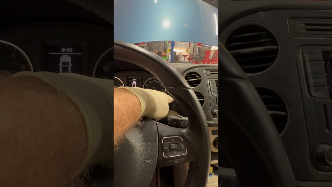 2017 Volkswagen Tiguan ￼ maintenance reset ￼